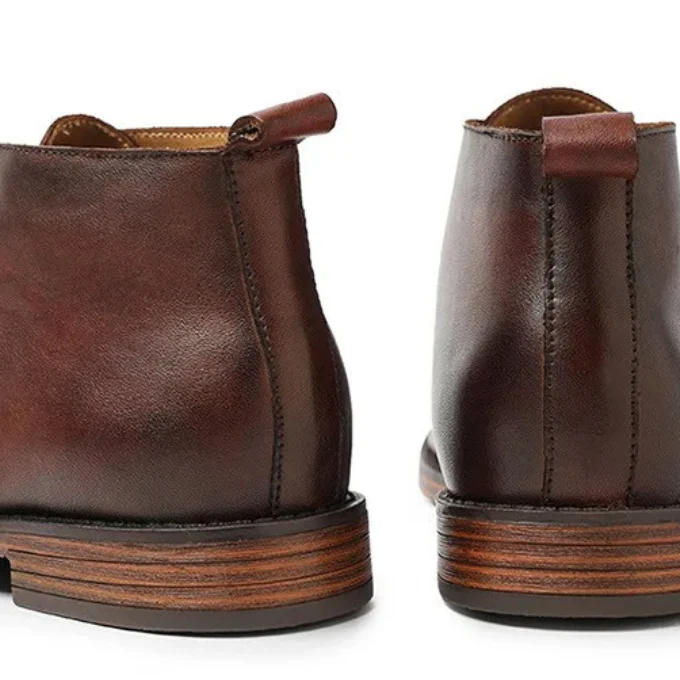 Camden Handcrafted Leather Ankle Boot - Image 5