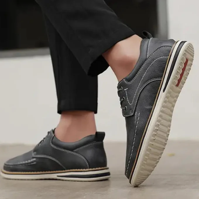 Camden Leather Moc Oxfords - Image 17