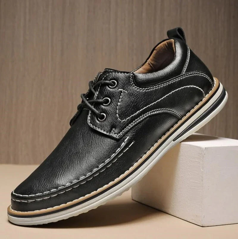Camden Leather Moc Oxfords - Image 18