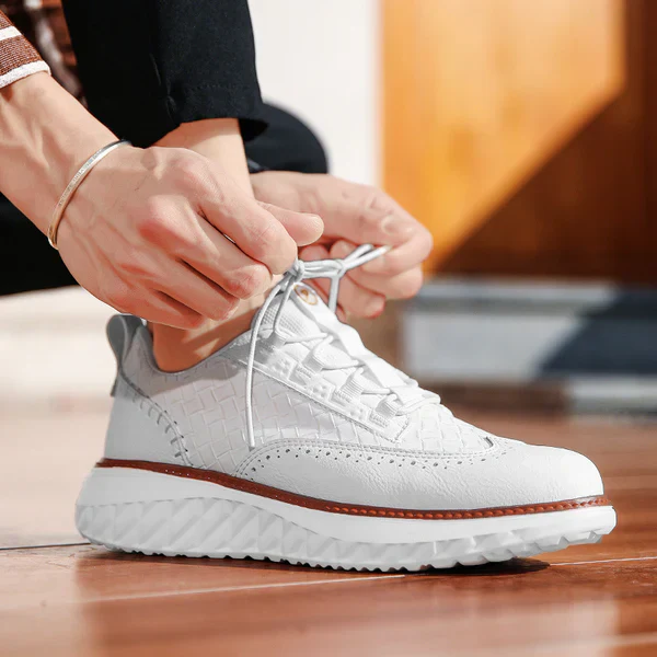 Camden Vale Leather Sneakers - Image 10