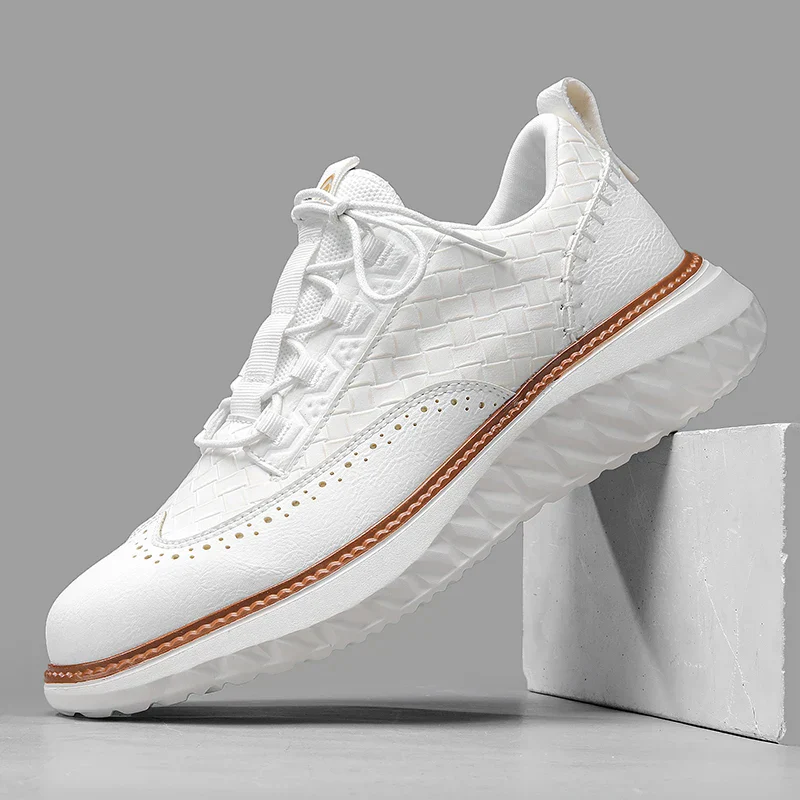 Camden Vale Leather Sneakers - Image 11