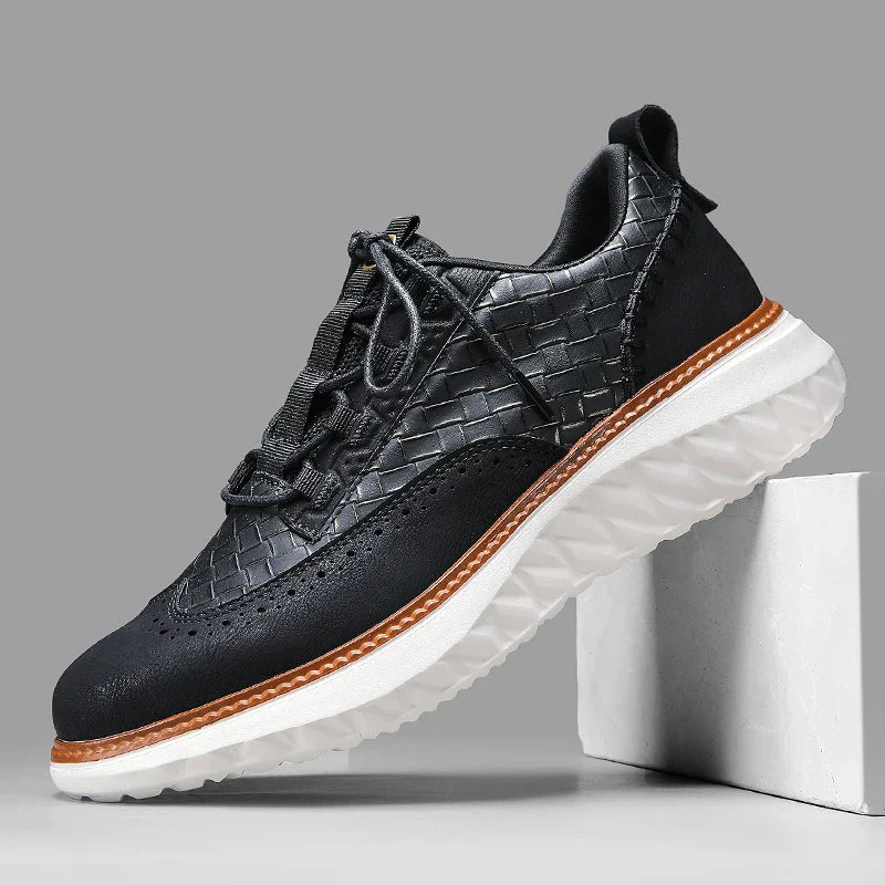 Camden Vale Leather Sneakers - Image 12