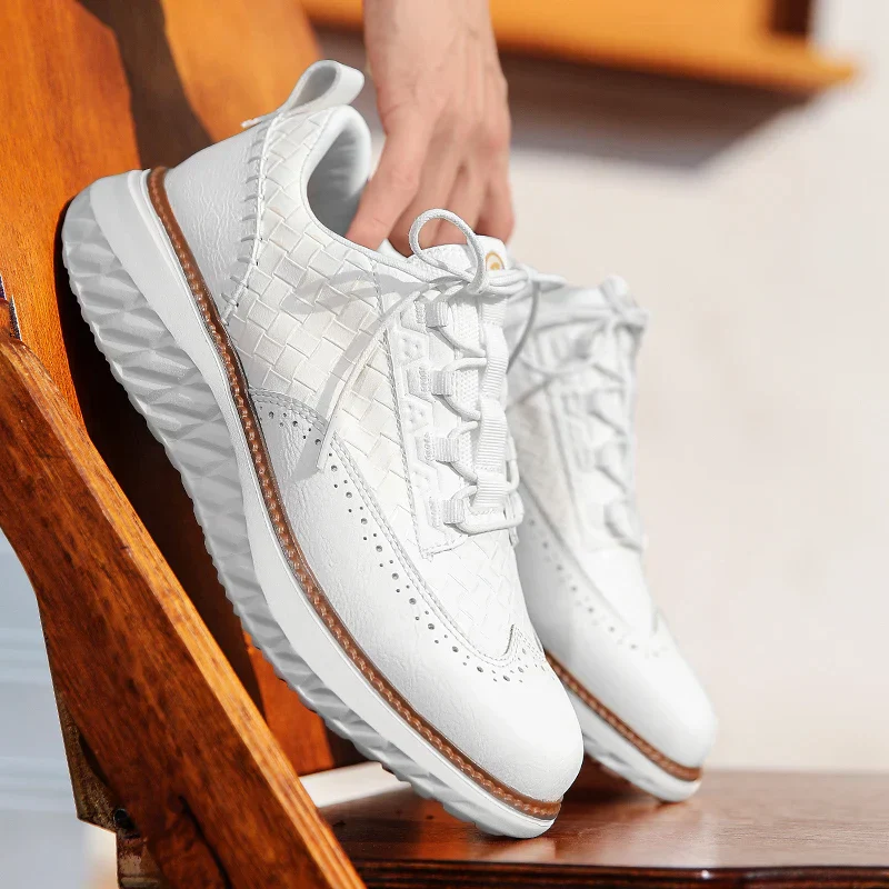 Camden Vale Leather Sneakers - Image 4
