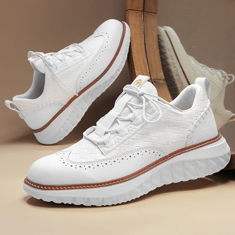 Camden Vale Leather Sneakers - Image 5