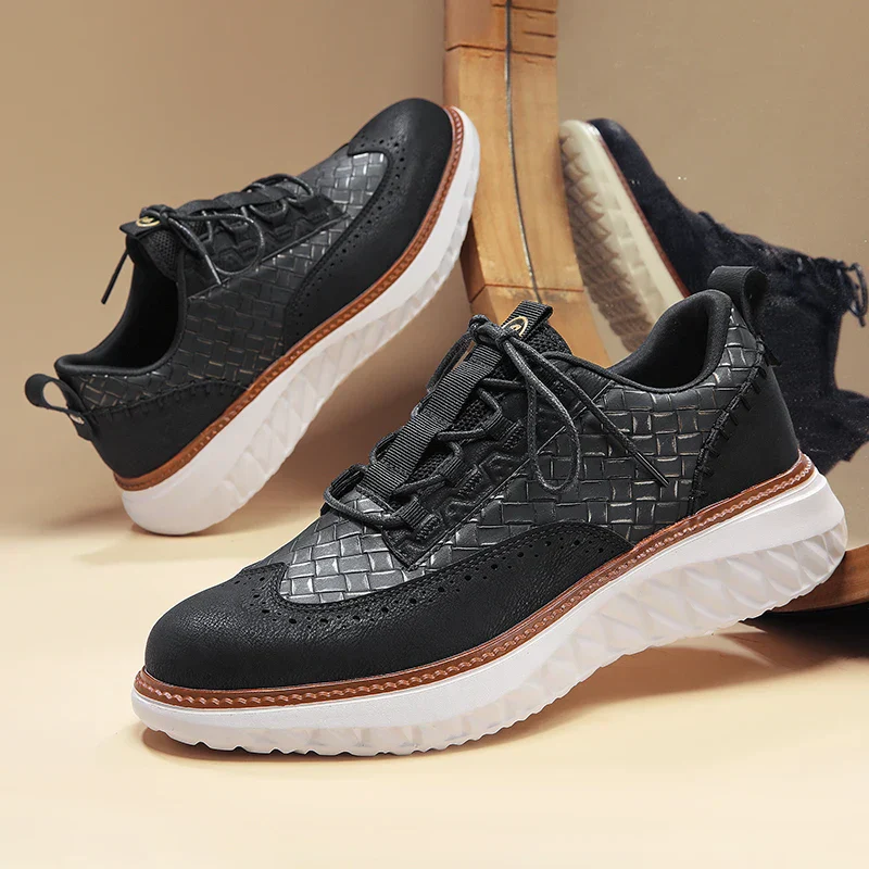 Camden Vale Leather Sneakers - Image 6