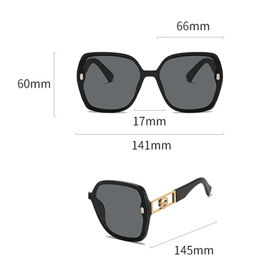 Capri Sculpted Glamour Sunglasses - Image 5