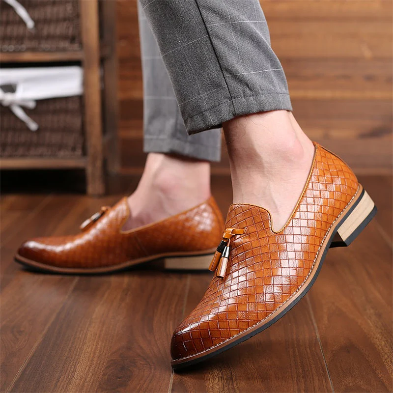 Carvelli Leather Loafers - Image 8