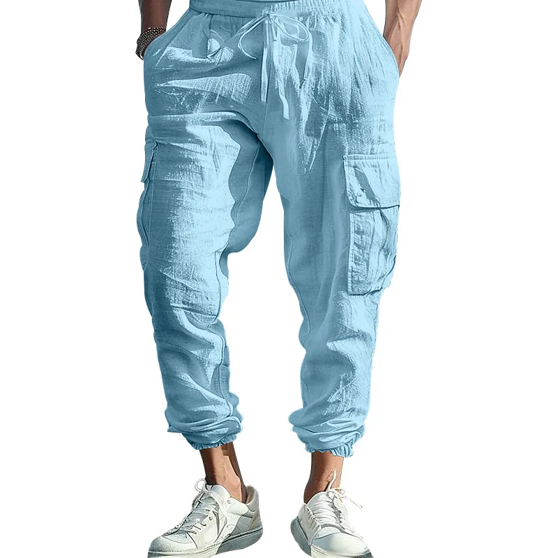Castano Urban Linen Cargo Pants - Image 2