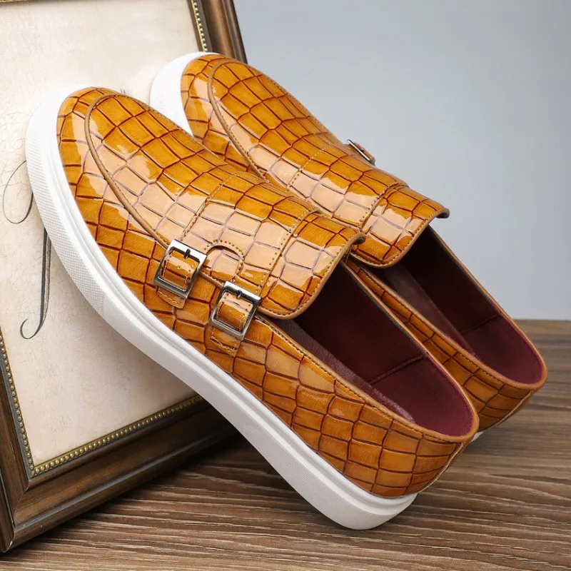 Cavallo Embossed Leather Sneakers - Image 3