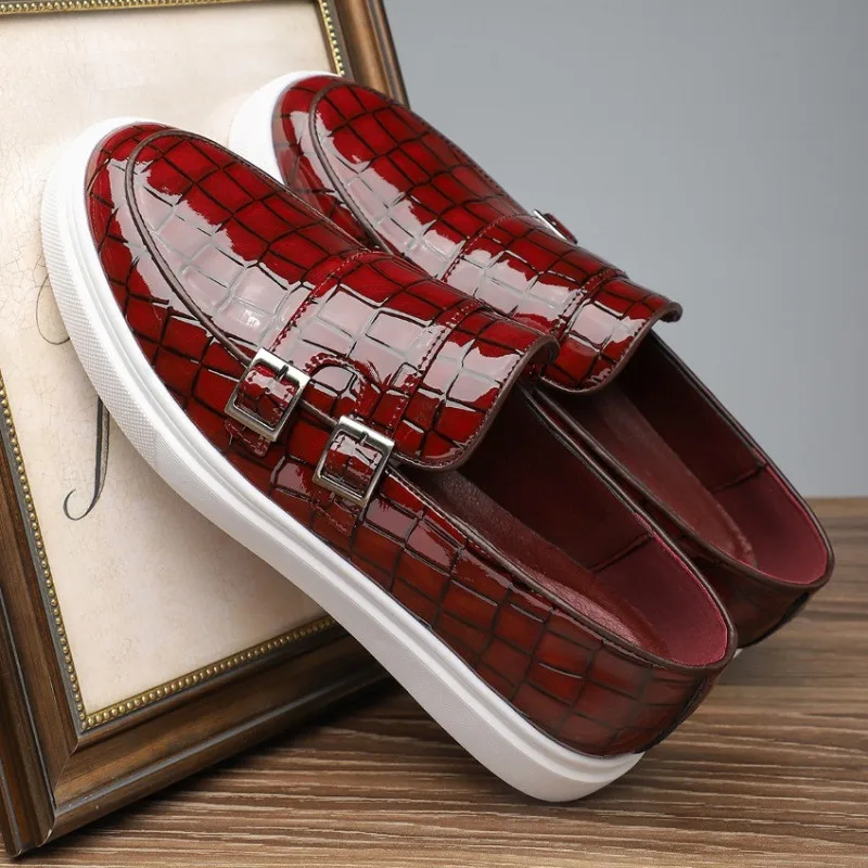 Cavallo Embossed Leather Sneakers - Image 4