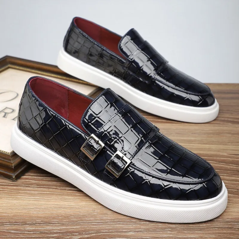 Cavallo Embossed Leather Sneakers - Image 6
