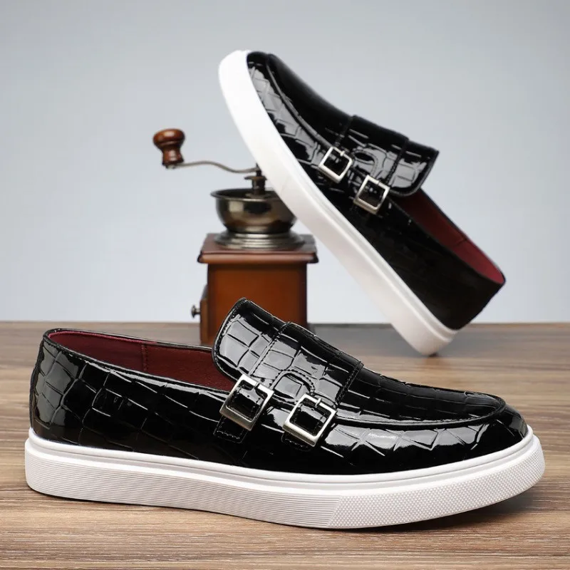 Cavallo Embossed Leather Sneakers - Image 7