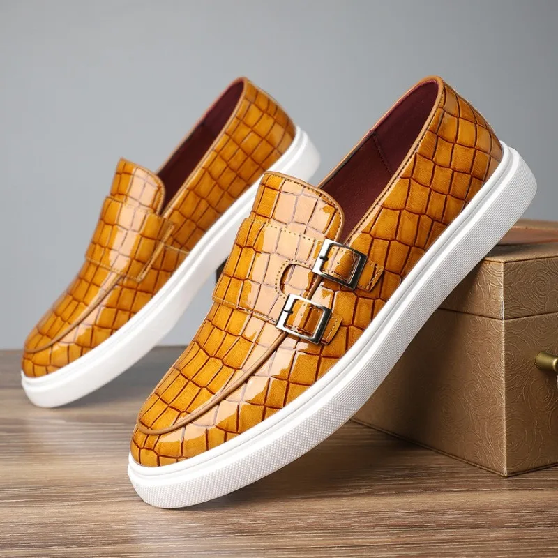Cavallo Embossed Leather Sneakers - Image 8