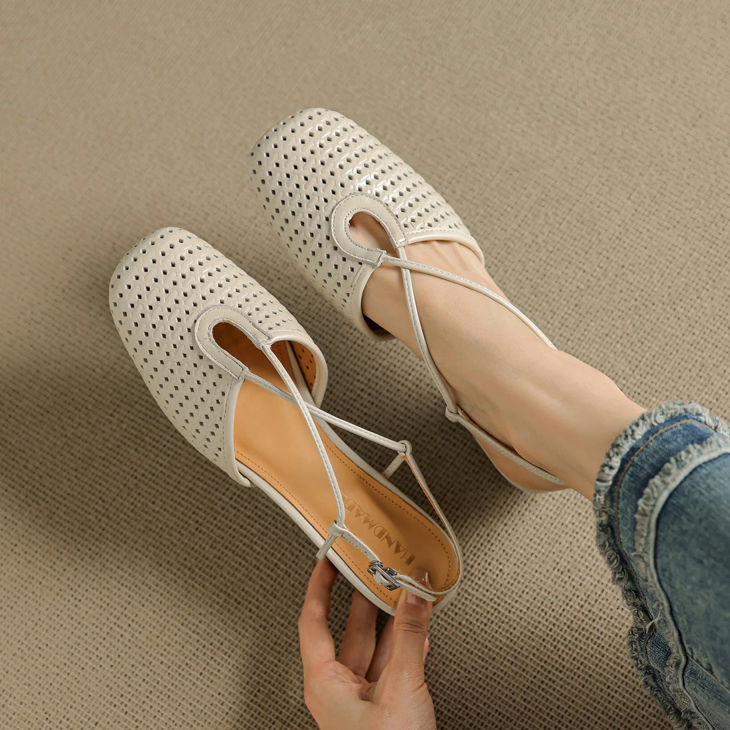 Cecilia Italian Leather Slingbacks - Image 12