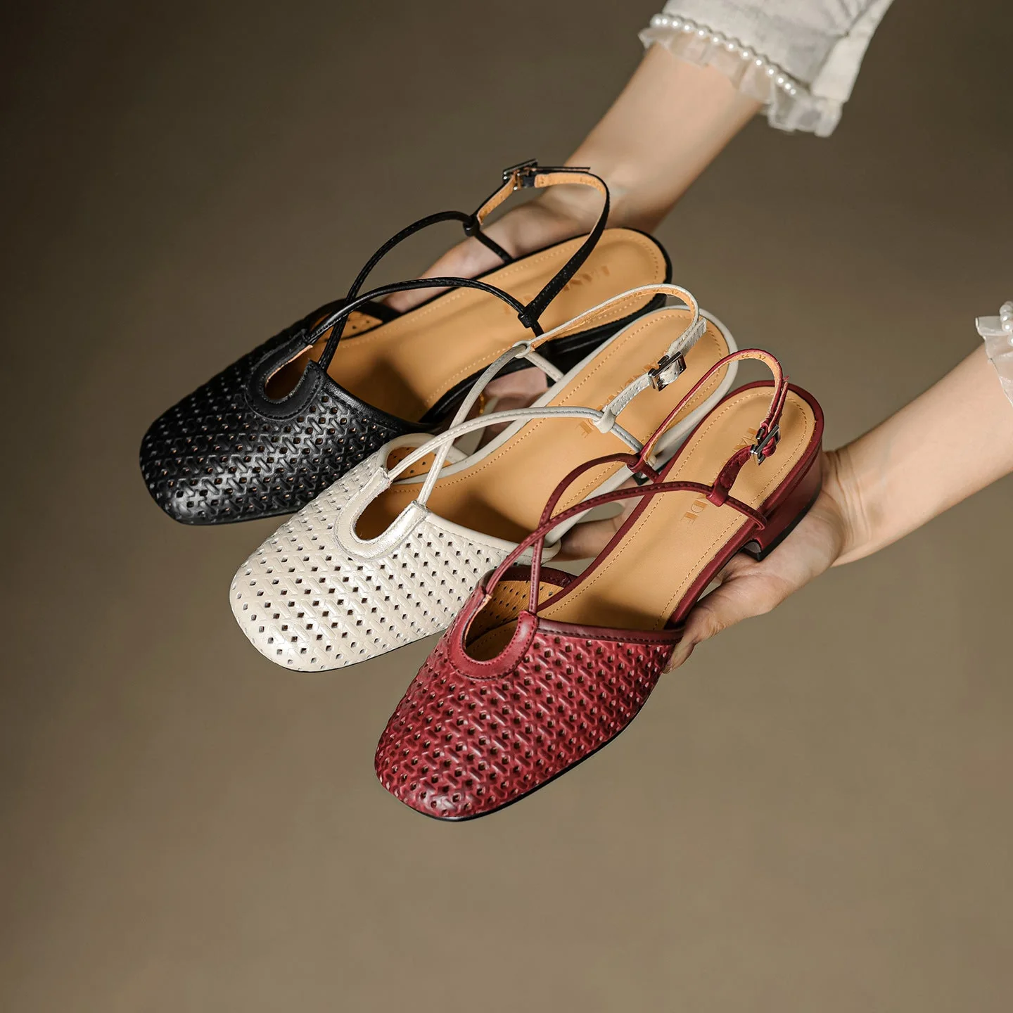 Cecilia Italian Leather Slingbacks - Image 18