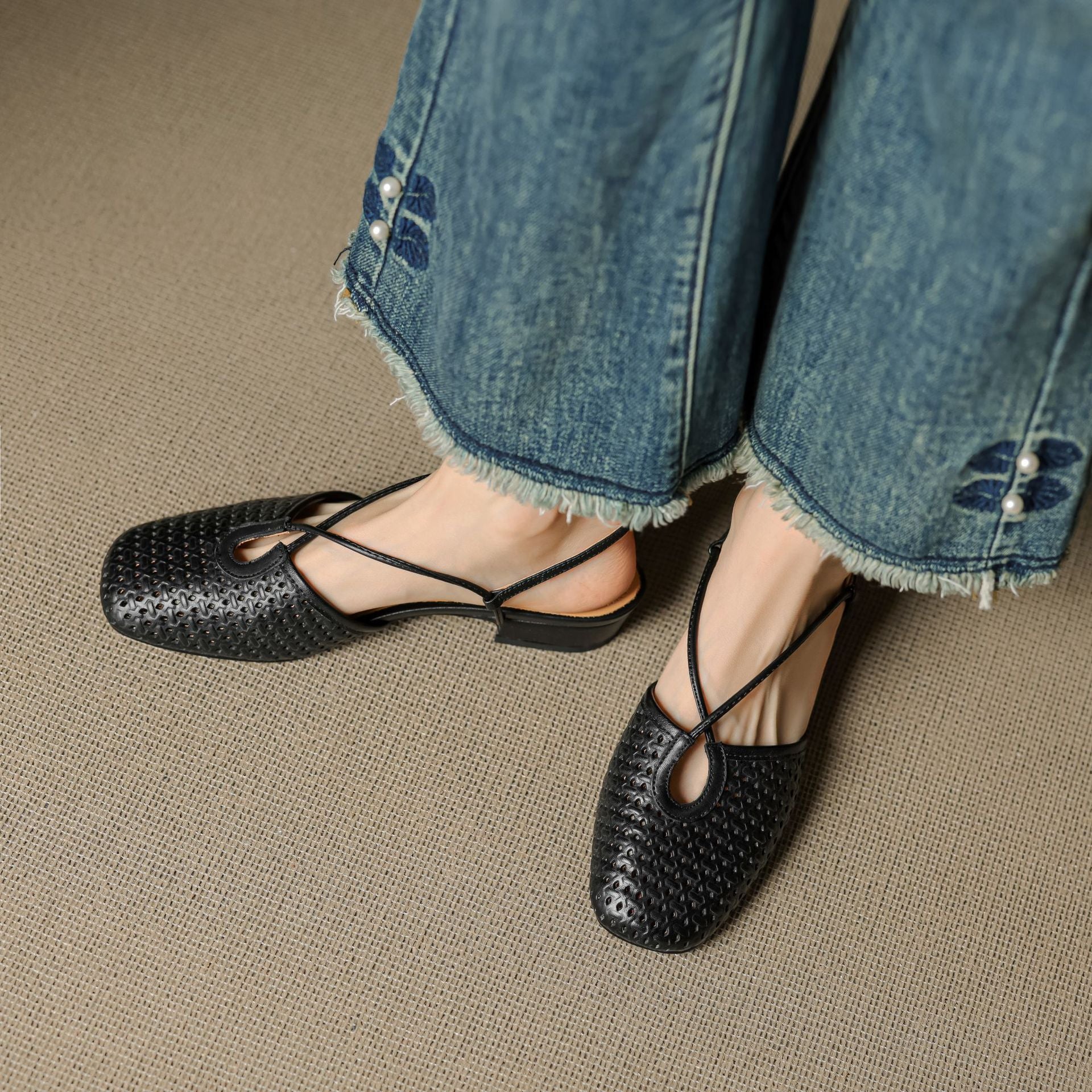 Cecilia Italian Leather Slingbacks - Image 19