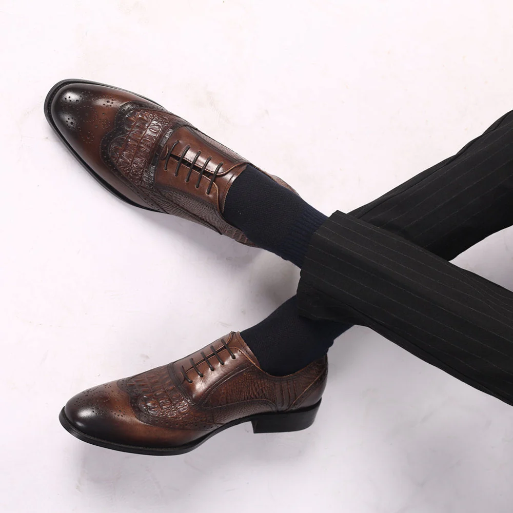 Clarendon Italian Calfskin Brogue - Image 5