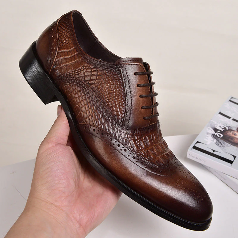 Clarendon Italian Calfskin Brogue - Image 6