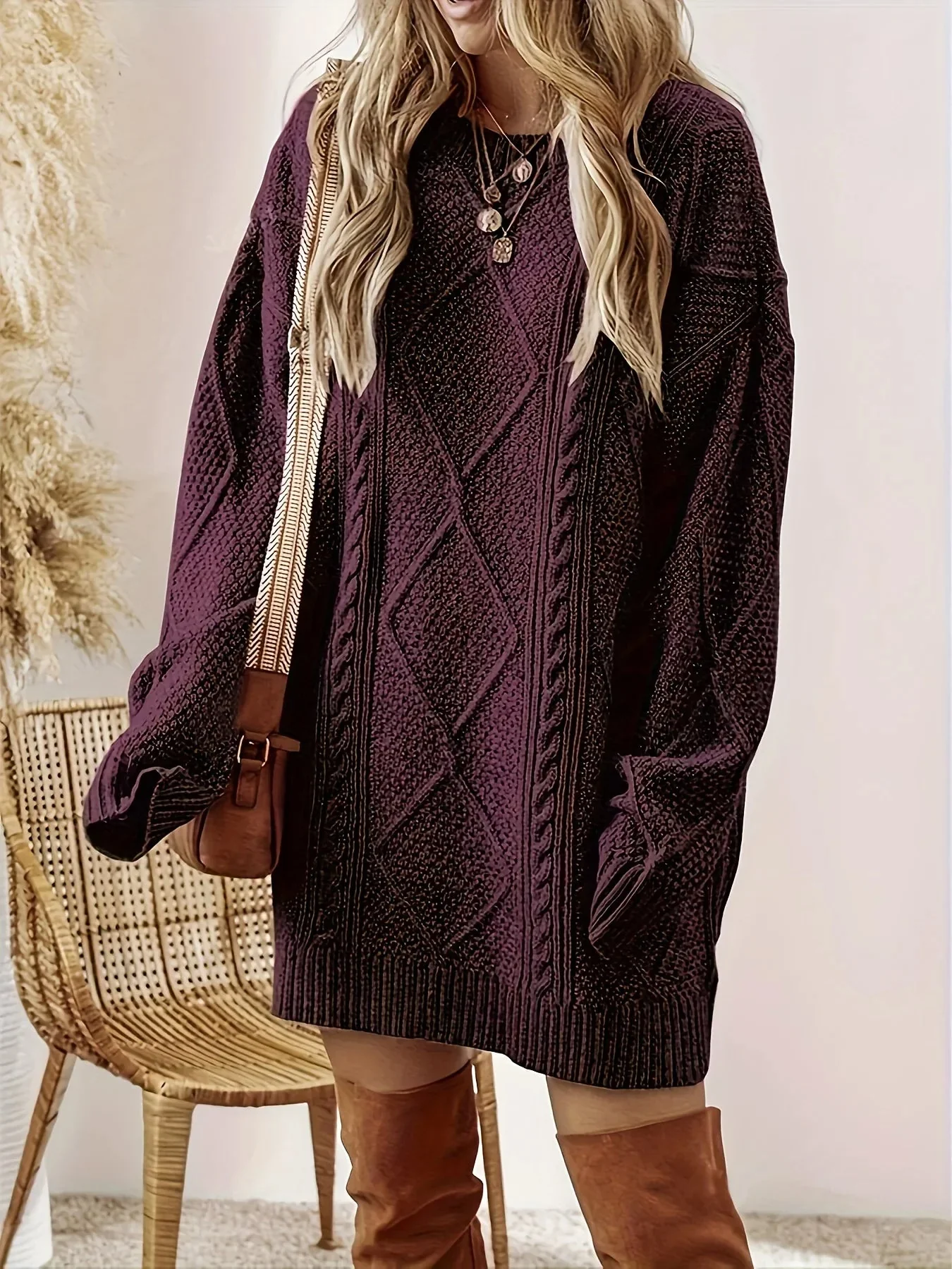 Corsani Knit Sweater Dress - Image 5