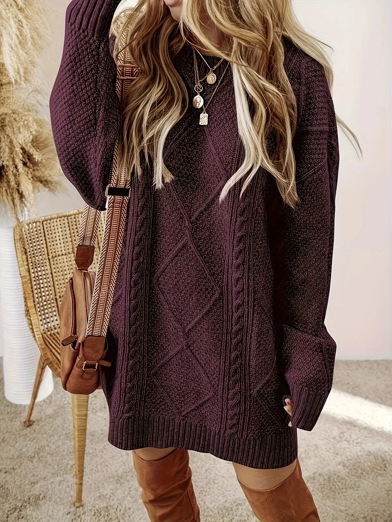 Corsani Knit Sweater Dress - Image 8