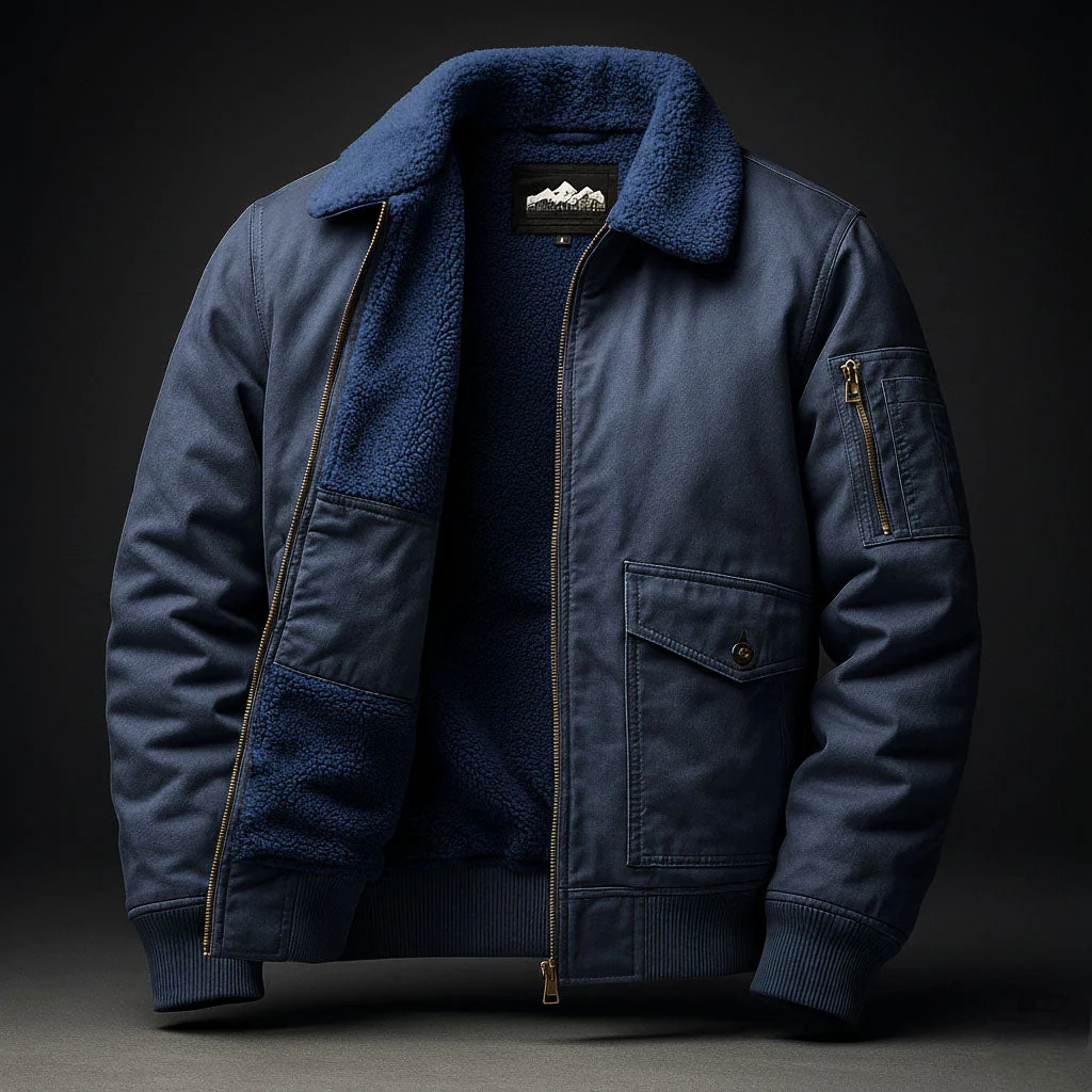 Devon Heritage Shearling Jacket - Image 4