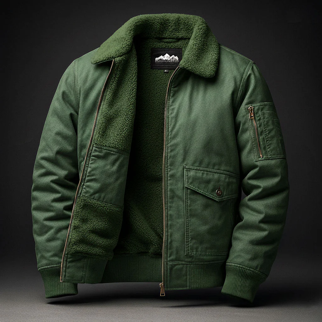 Devon Heritage Shearling Jacket - Image 5