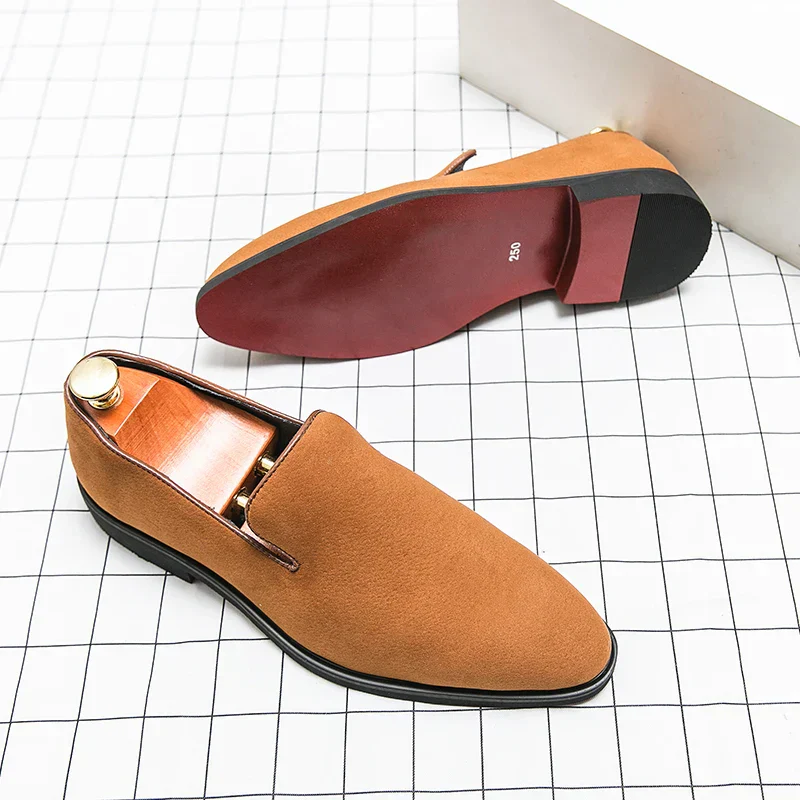 Giordano Velvet Loafers - Image 3