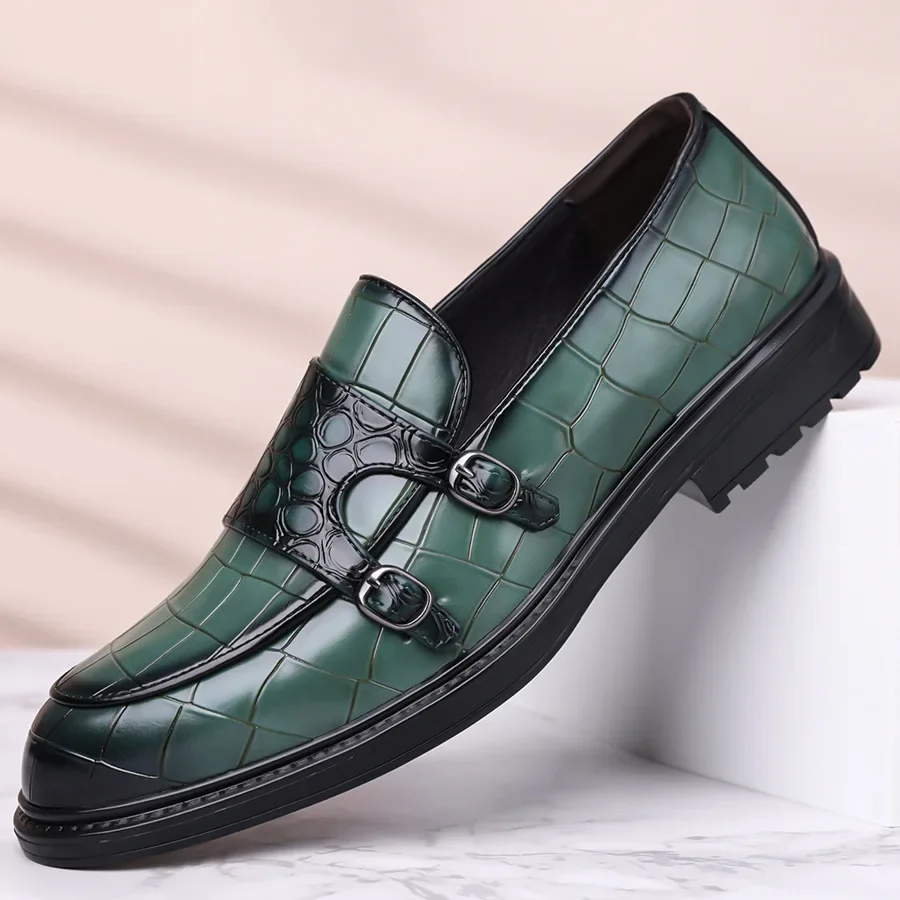 Giovanni Dual Monk Loafers - Image 2