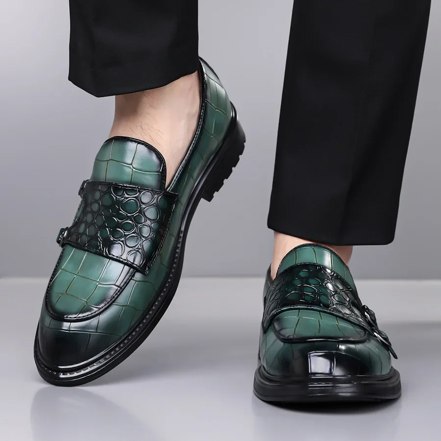 Giovanni Dual Monk Loafers - Image 4