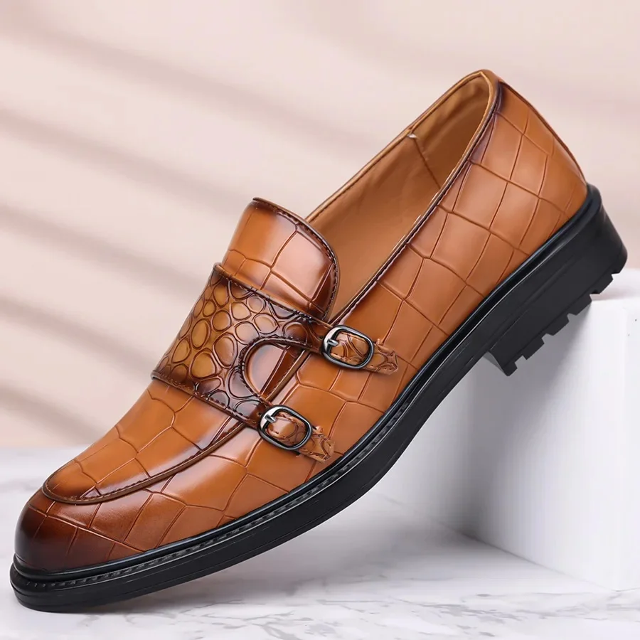 Giovanni Dual Monk Loafers - Image 7
