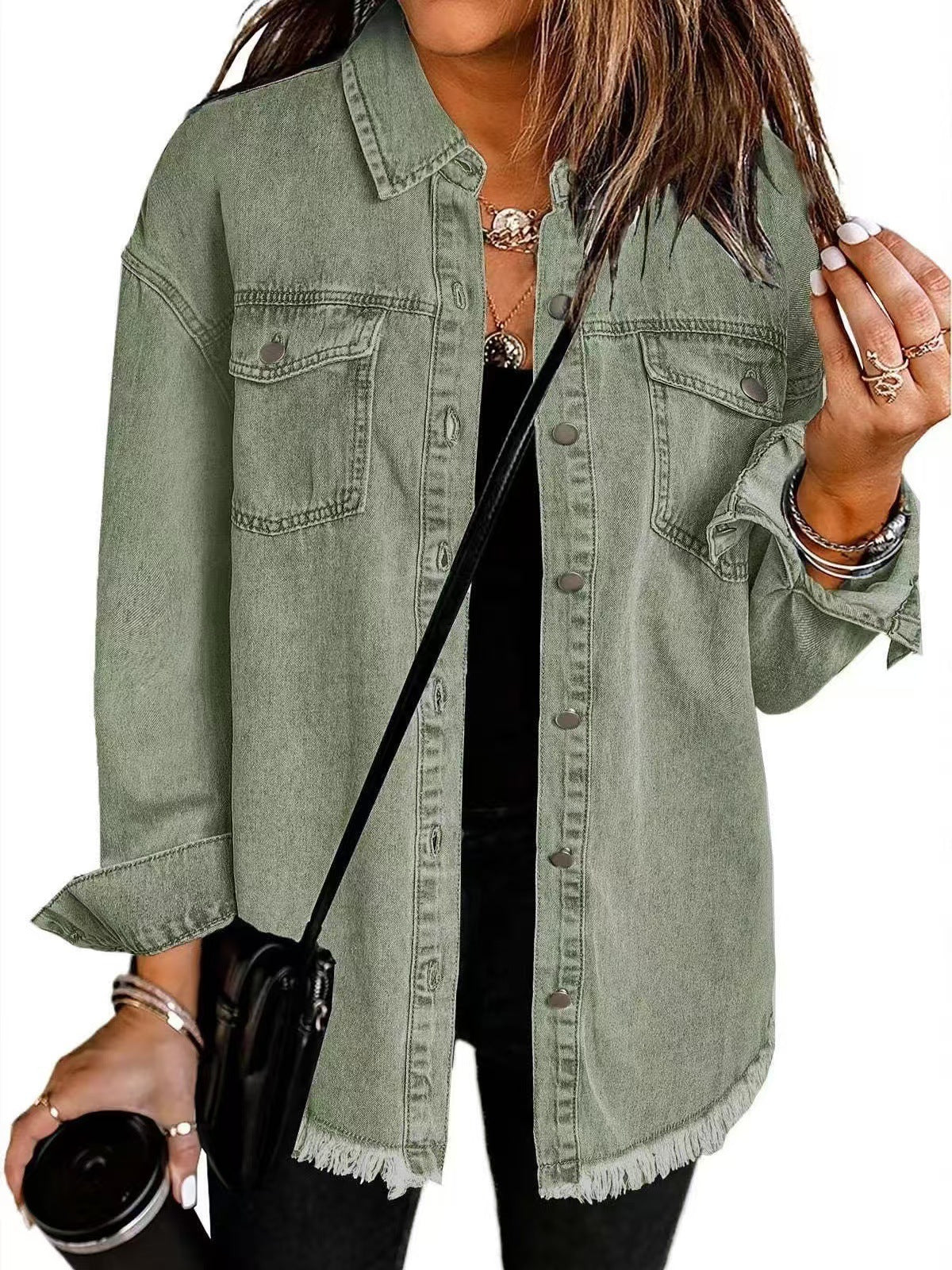 Harper | Relaxed Classic Denim Jacket - Image 4