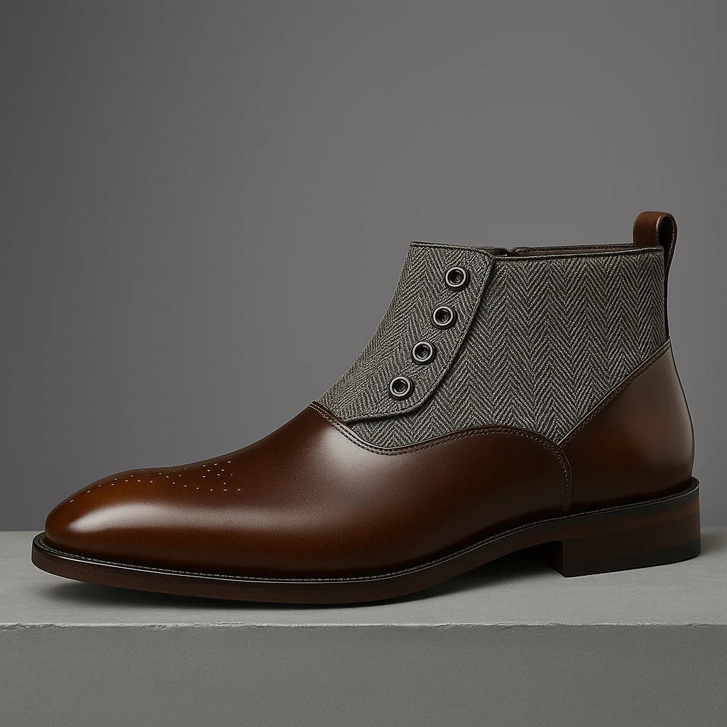 Harrington Calfskin Oxford Boots - Image 3