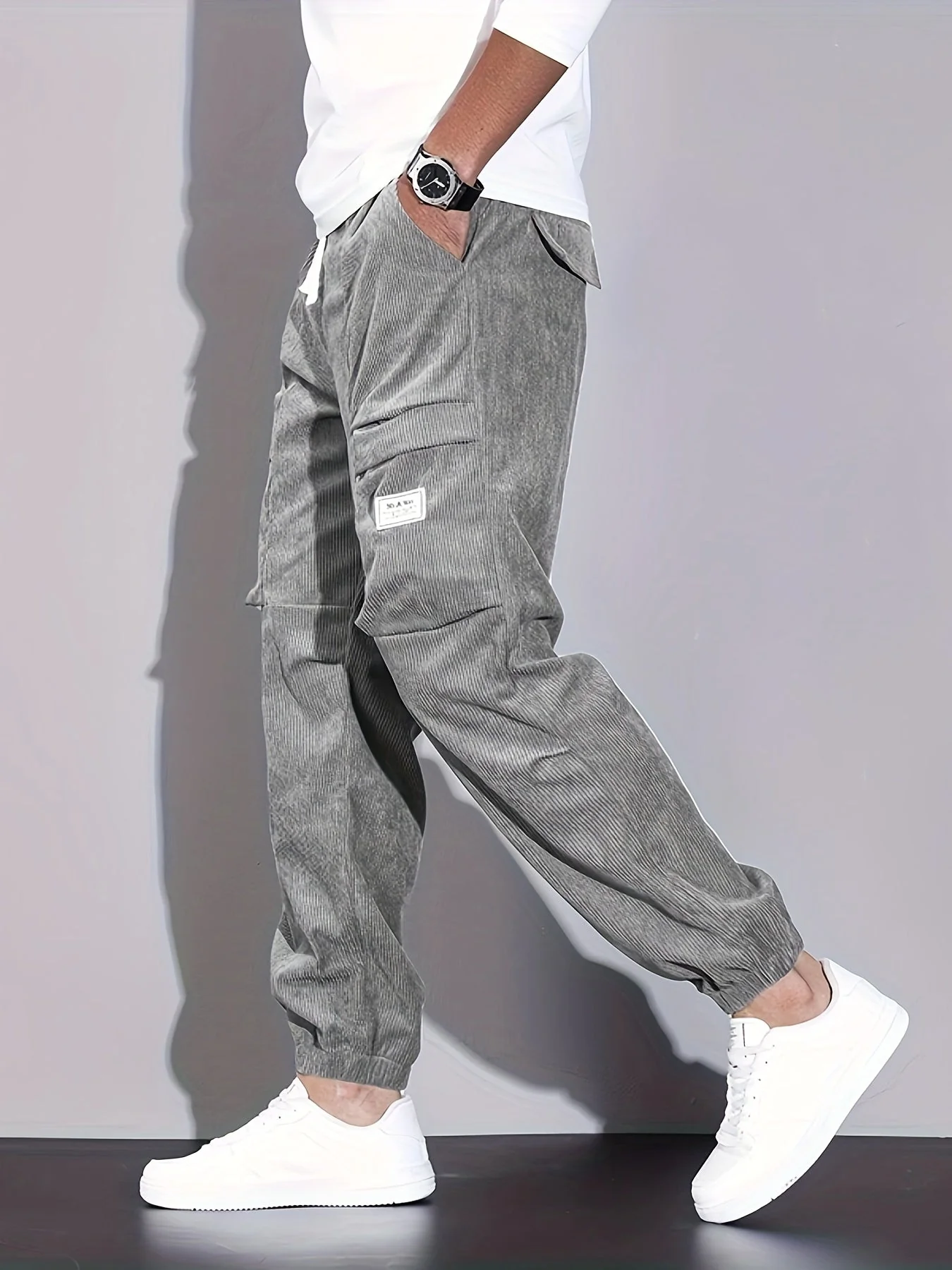 Harrington Ridge Corduroy Cargos - Image 3