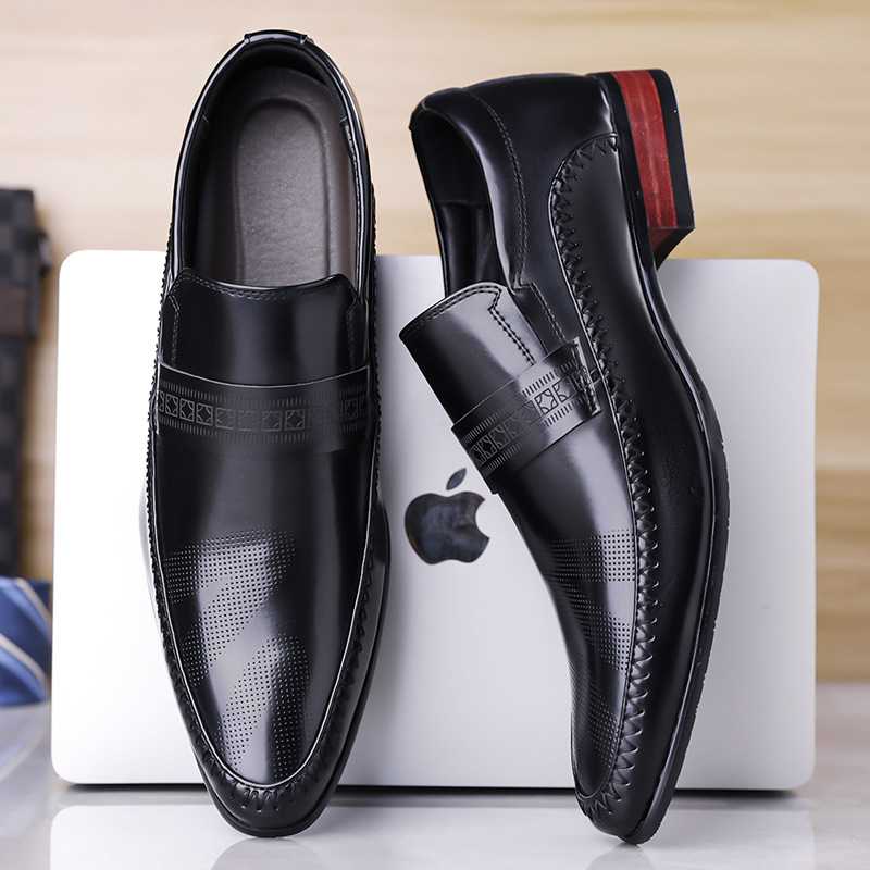 Harrow Crest Leather Loafers - Image 11