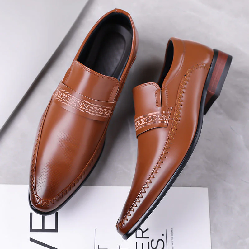 Harrow Crest Leather Loafers - Image 4