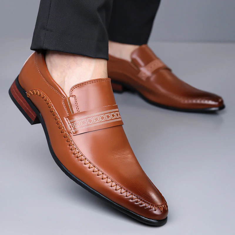 Harrow Crest Leather Loafers - Image 6