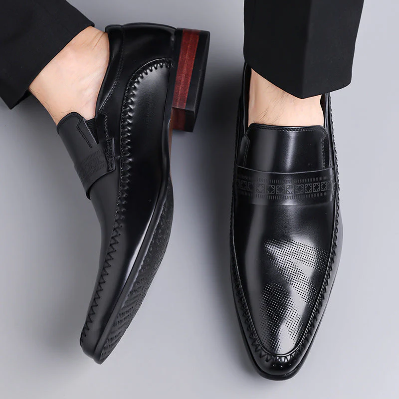 Harrow Crest Leather Loafers - Image 7