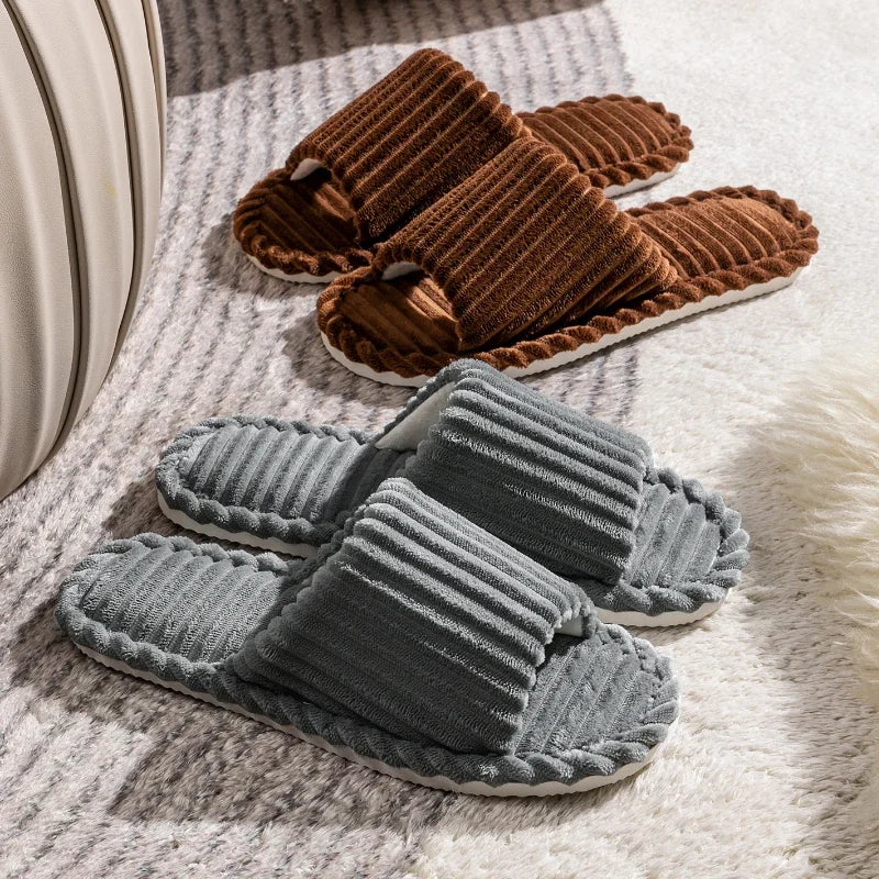 Haven Ribbed Corduroy Slides - Image 2