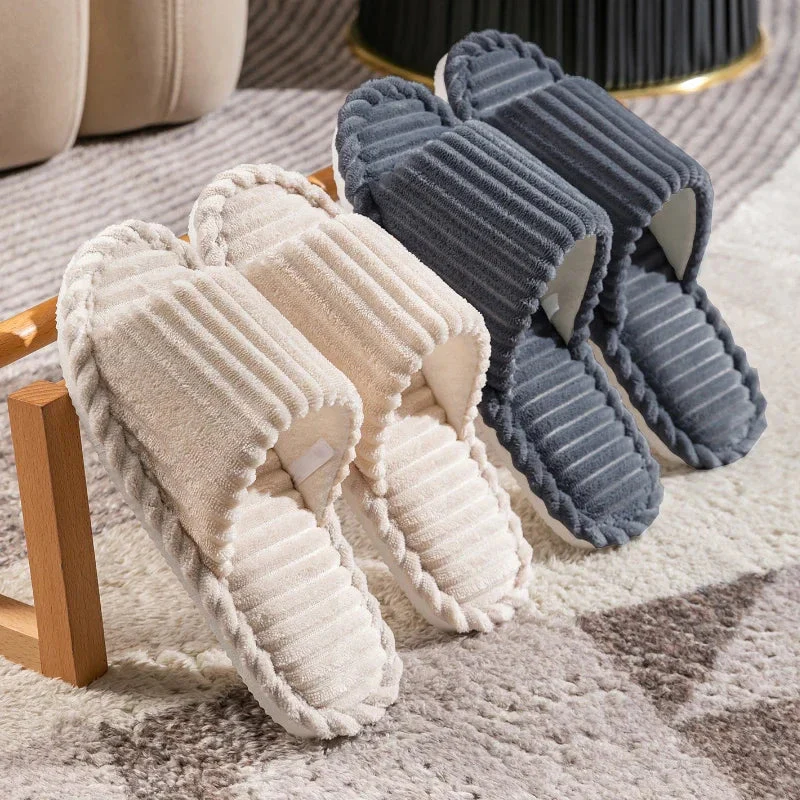 Haven Ribbed Corduroy Slides - Image 3