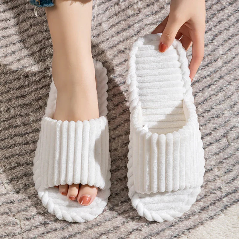 Haven Ribbed Corduroy Slides - Image 7