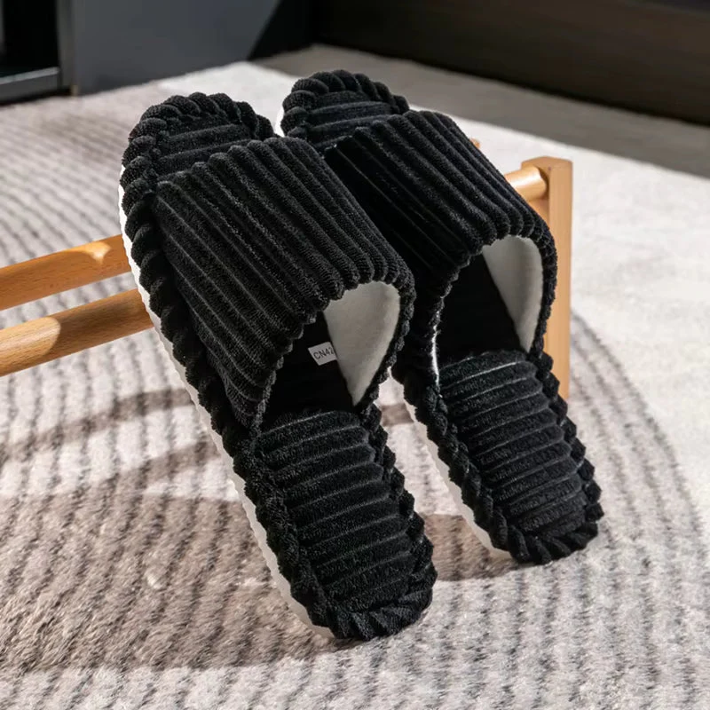 Haven Ribbed Corduroy Slides - Image 9