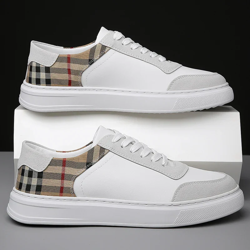 Kensington Leather Sneakers - Image 3