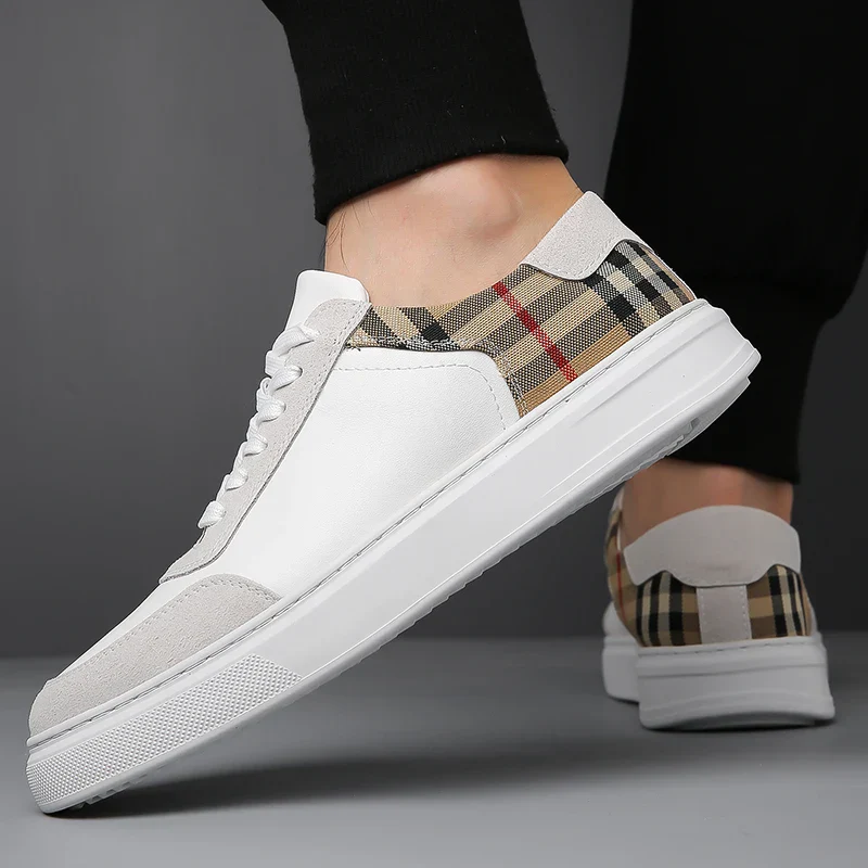 Kensington Leather Sneakers - Image 5