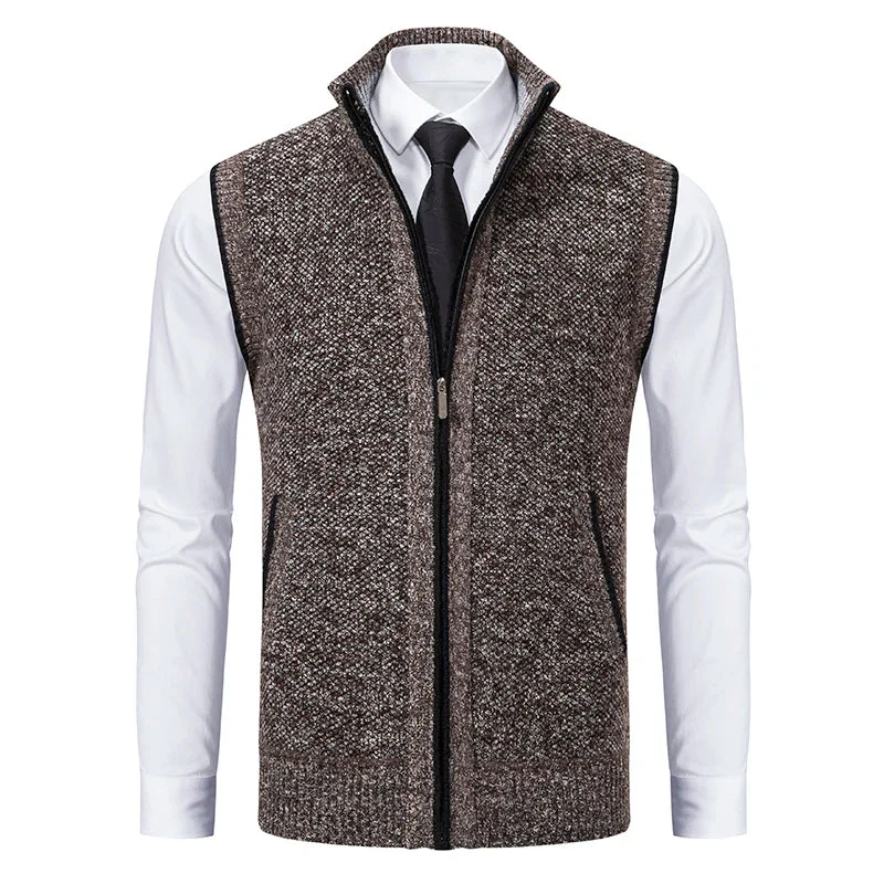 Kensington  Wool Full-Zip Vest - Image 2
