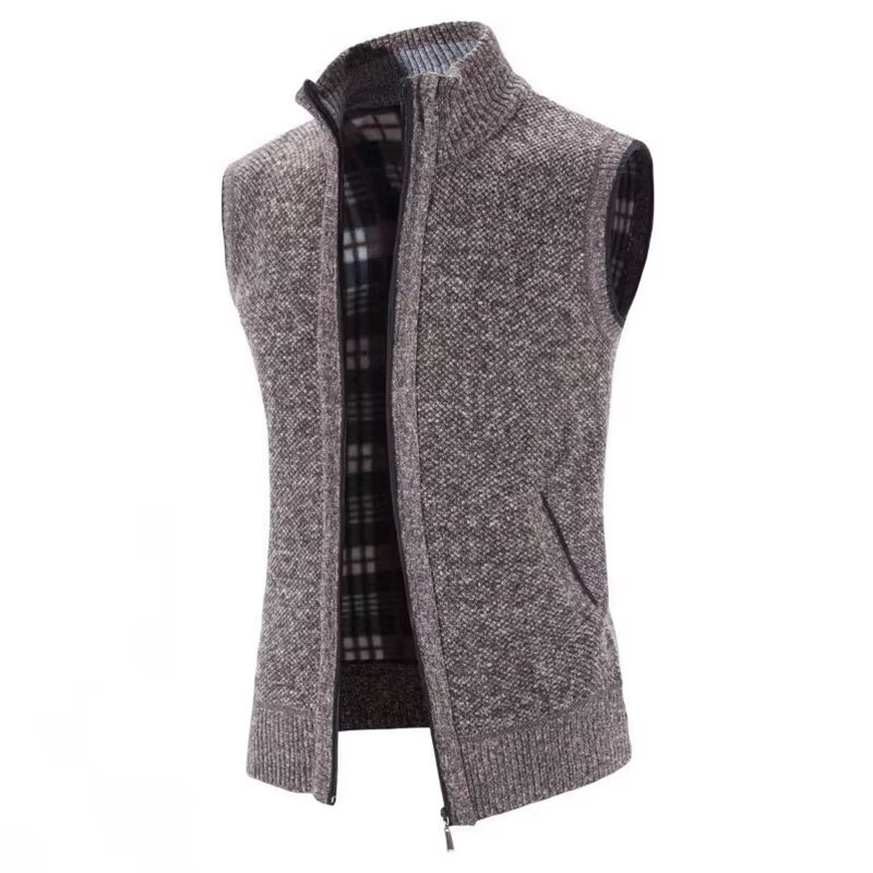 Kensington  Wool Full-Zip Vest - Image 4