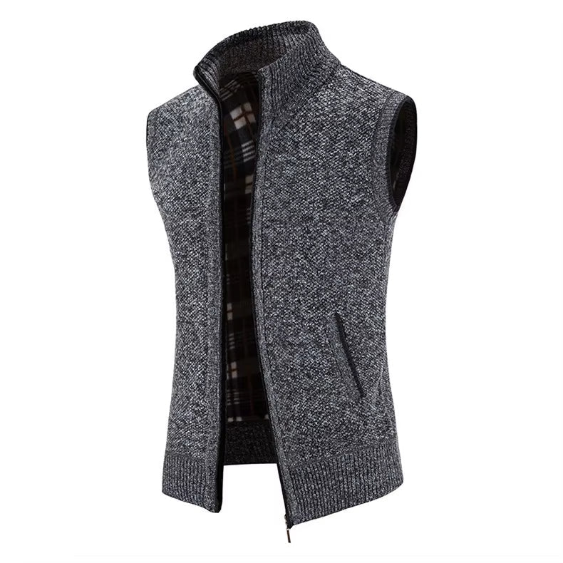 Kensington  Wool Full-Zip Vest - Image 6