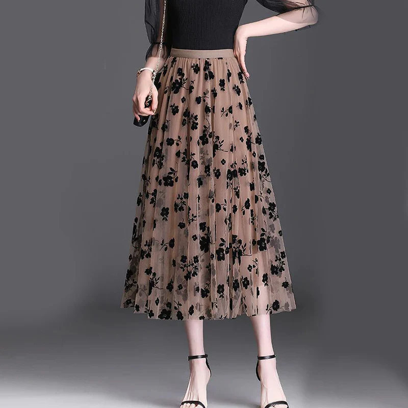 Lunaria Petal Mesh Midi - Image 3