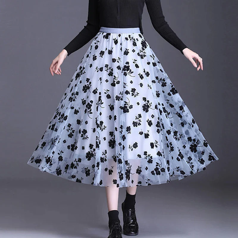 Lunaria Petal Mesh Midi - Image 4