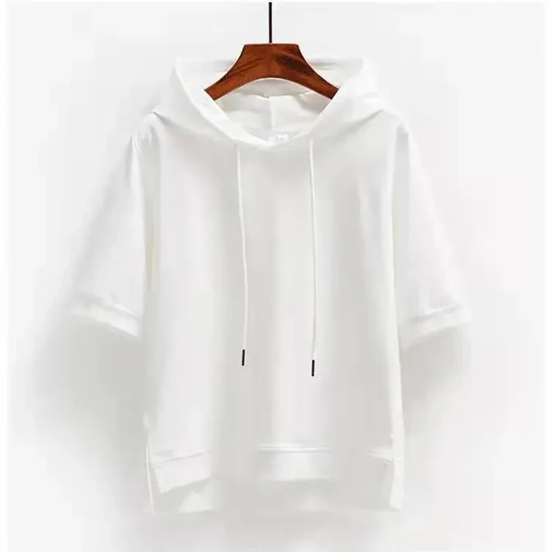 Bianca Short-Sleeve Hoodie - Image 3