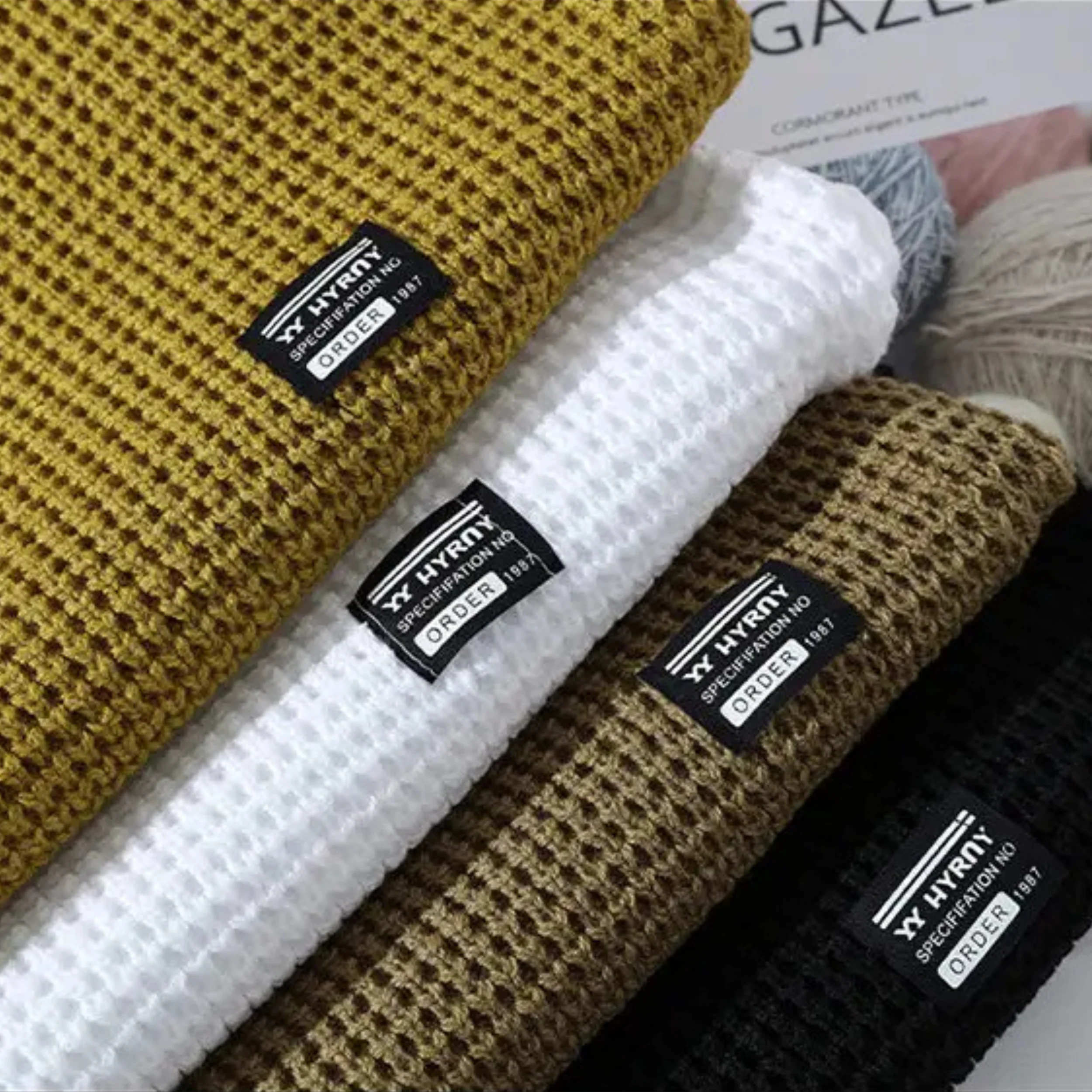 Marcello Waffle Crewneck Sweater - Image 5